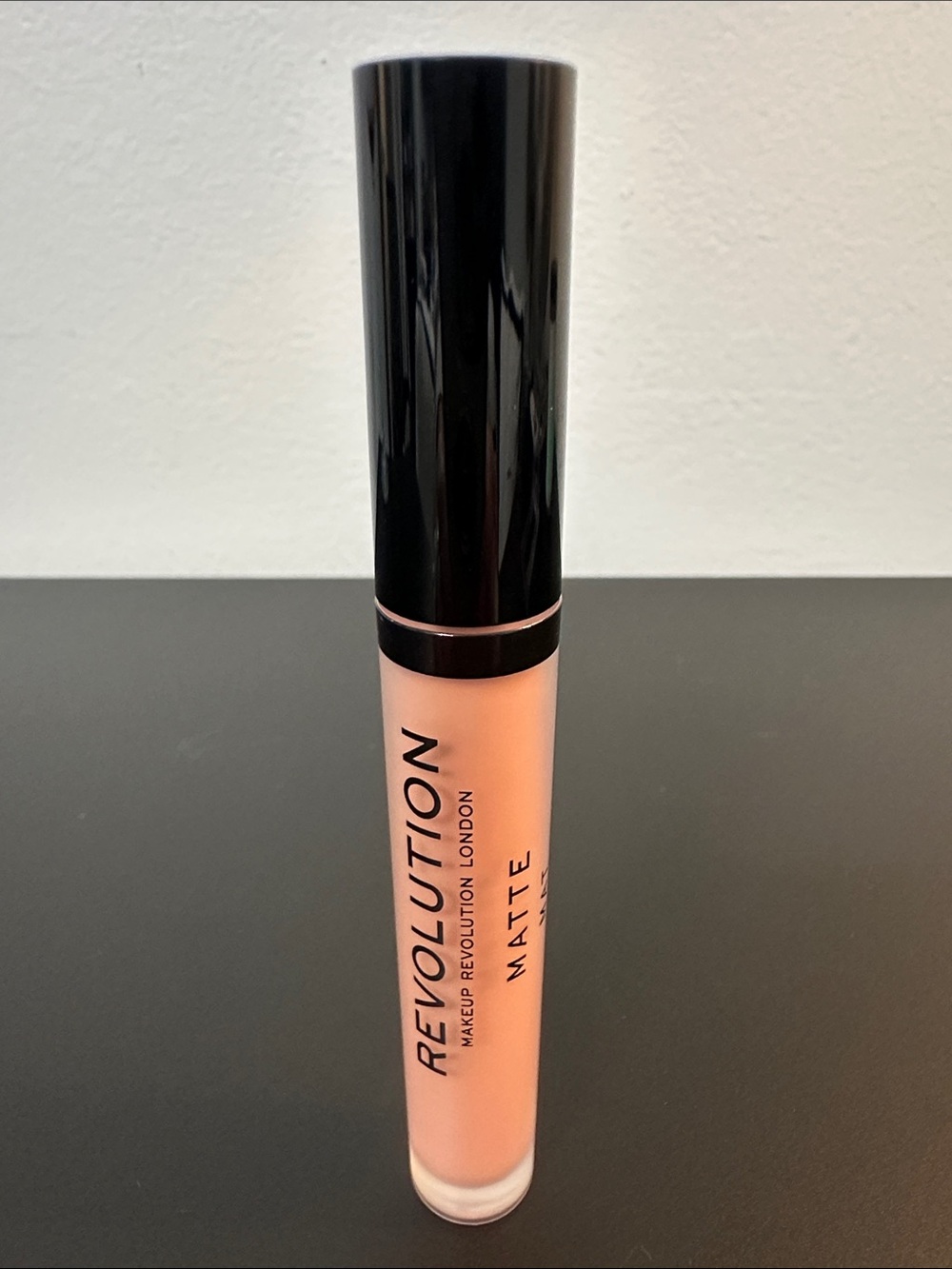 NWT Revolution Matte Liquid Lipstick — Matte Misbehaving 102 - Light Pink